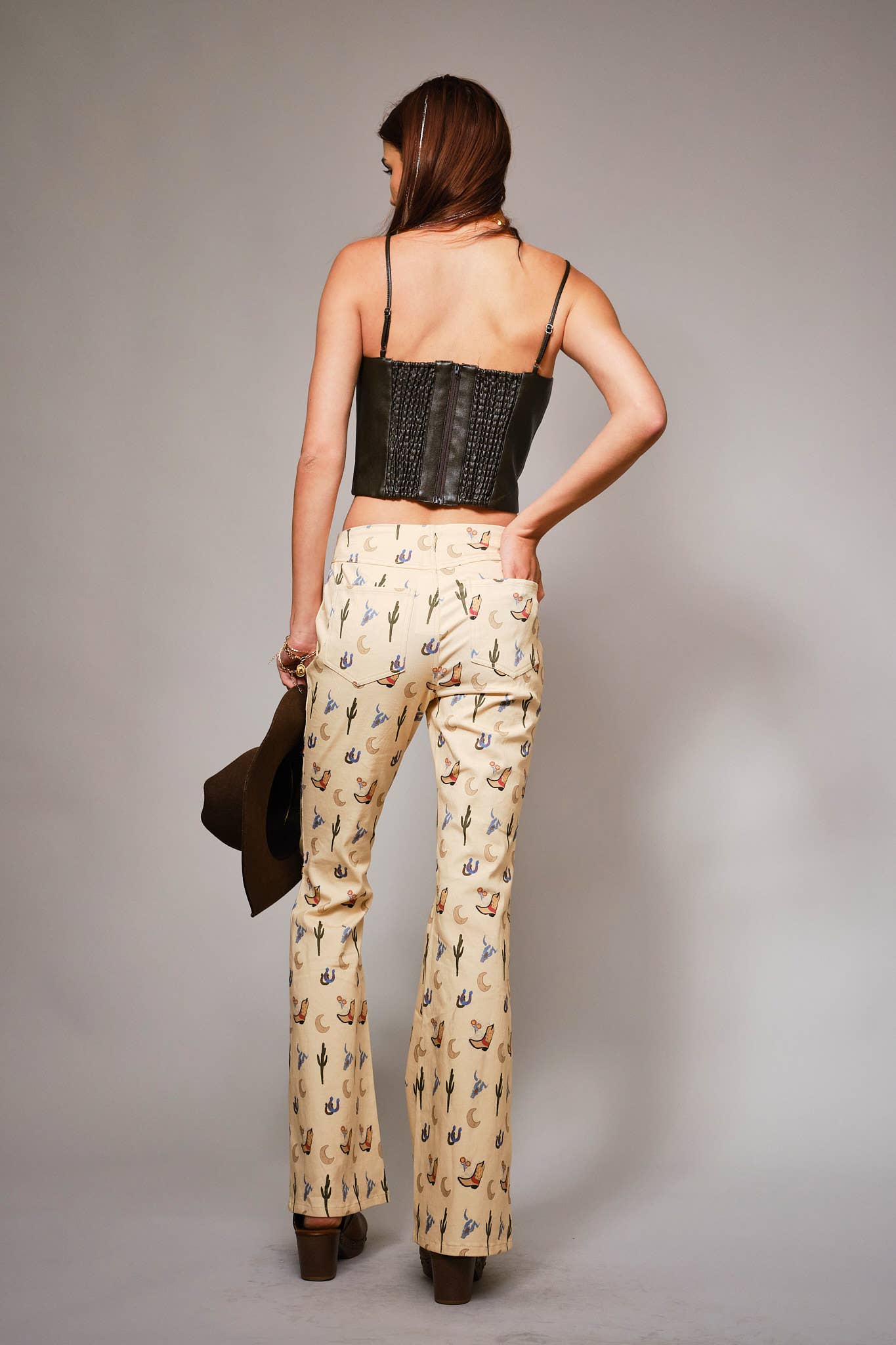 Blue B - Wholesale Tank Top - Women's - 52133T - Faux Leather Cropped Cami Top5