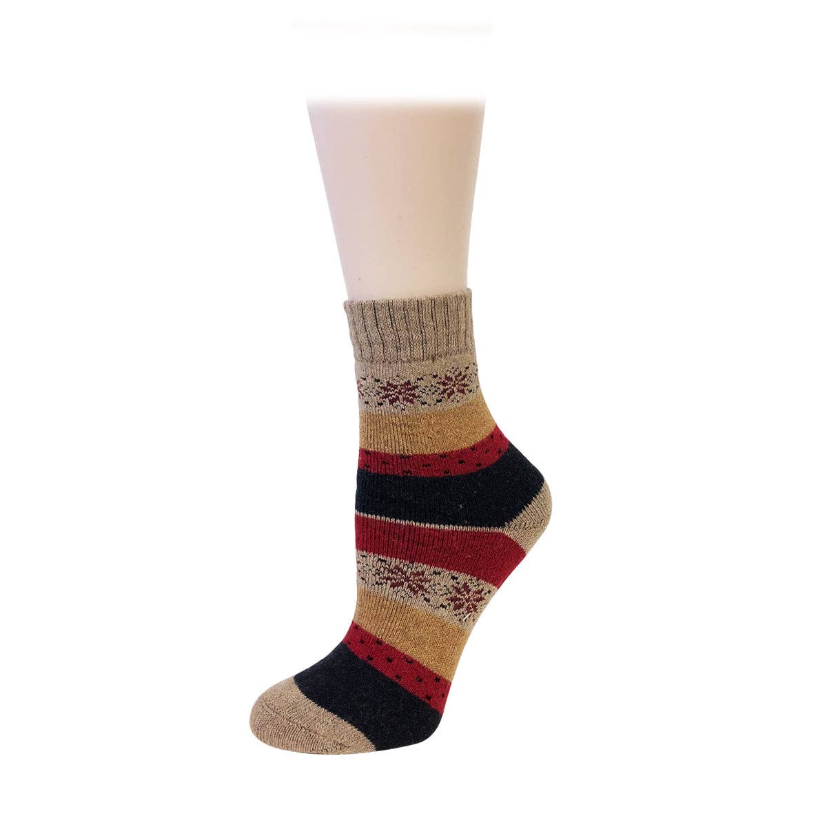 Wrapables.com - Wholesale Socks - Women's - Wrapables Women's Thick Winter Warm Wool Socks (Set of 5)15