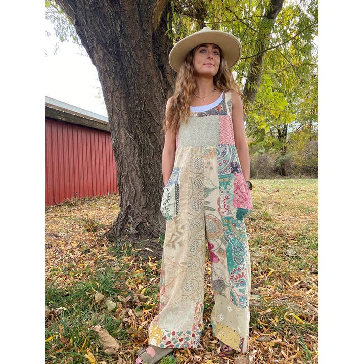 2448 Pull patchwork Every Girl - Chaque pièce est unique pour la vente par Blue Sky