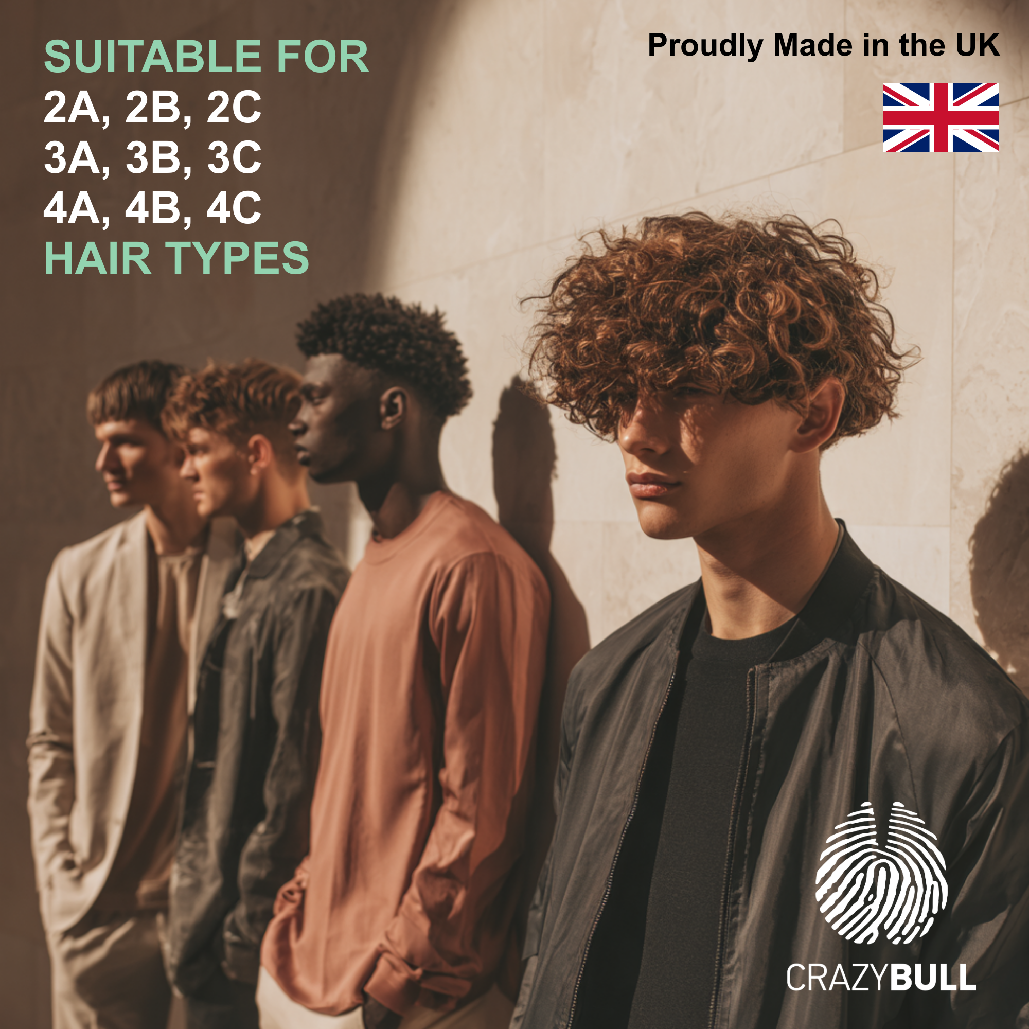 CRAZY BULL HAIR PRODUCTS – wholesale Hair styling gel/mousse – Crazy Bull C4 Curl Control Conditioning Cream Define Hydrate7