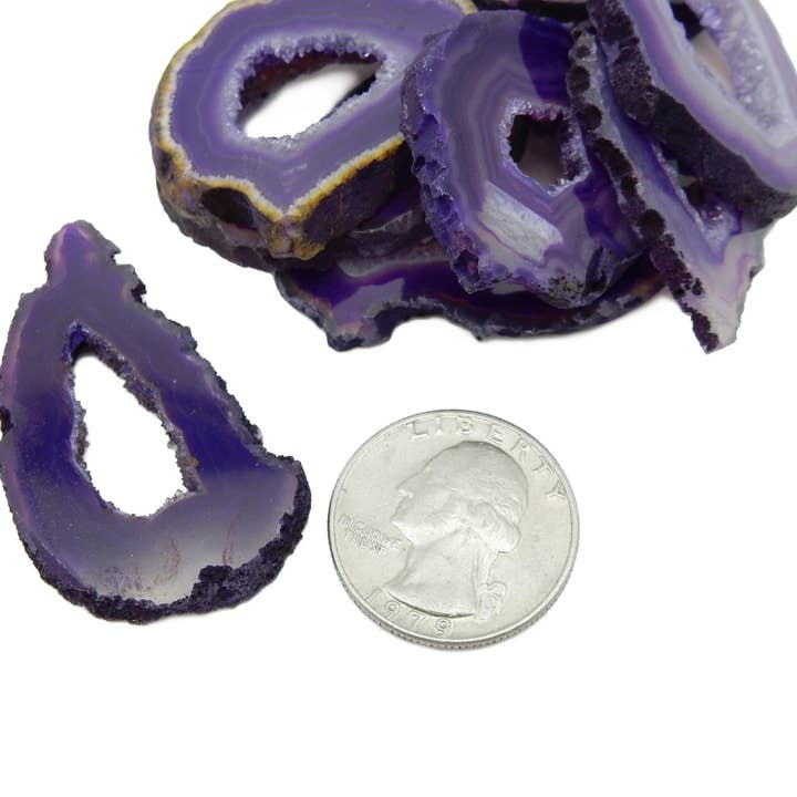 Rock Paradise – Engroshandel Spirituelle sten og krystaller – Krystal Druzy agatskiver med naturligt Druzy Center8