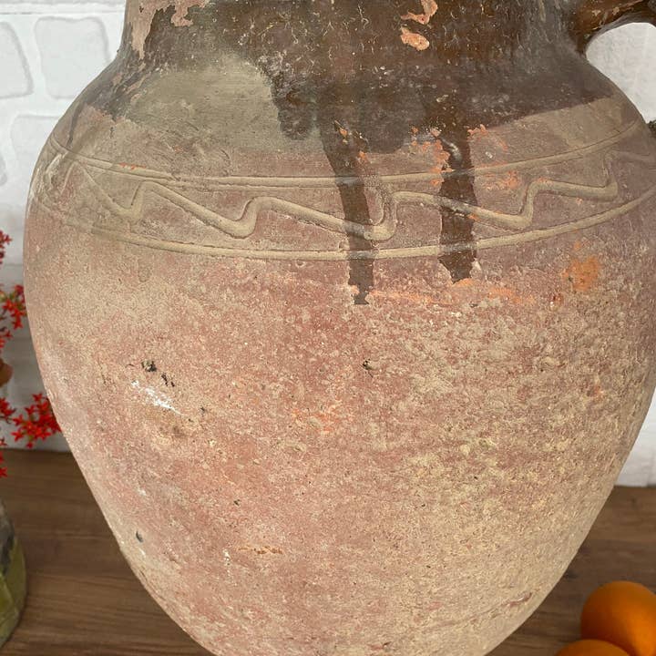 Rustic Remnents – wholesale Vas – Vintage Decor Gammal lerkruka, åldrig och antik lerkärl