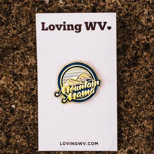 Mountain Mama Revers Pin for engroshandel hos Loving WV