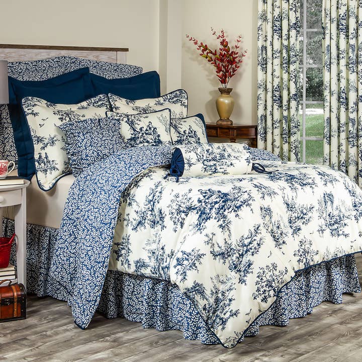 Bouvier Blue Duvet Only for wholesale by Thomasville at Home