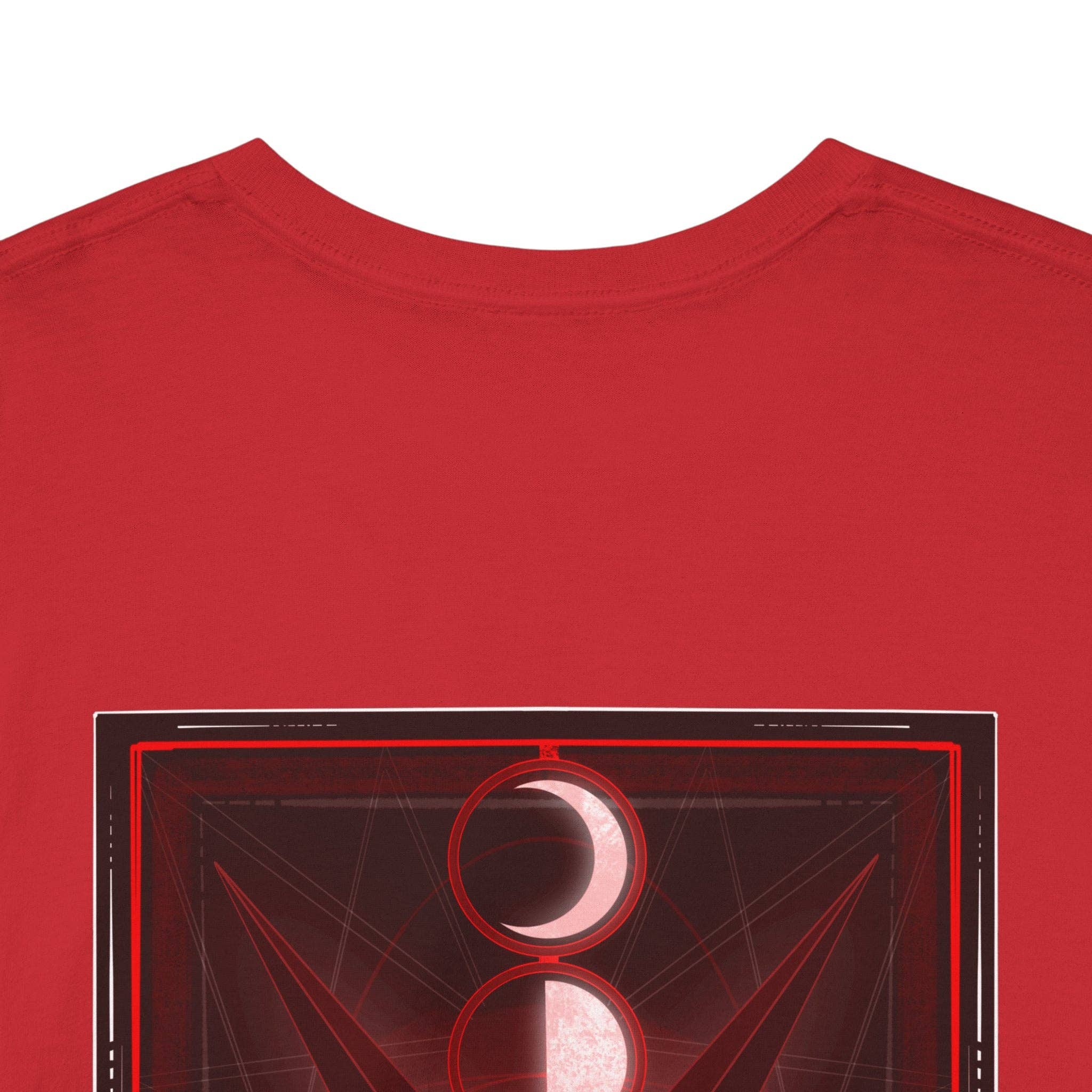 LVB Art - Wholesale T-Shirt (Graphic) - Unisex - Red Riding Hood Tarot  (Front & Back Print) Unisex Heavy Cotton Tee18