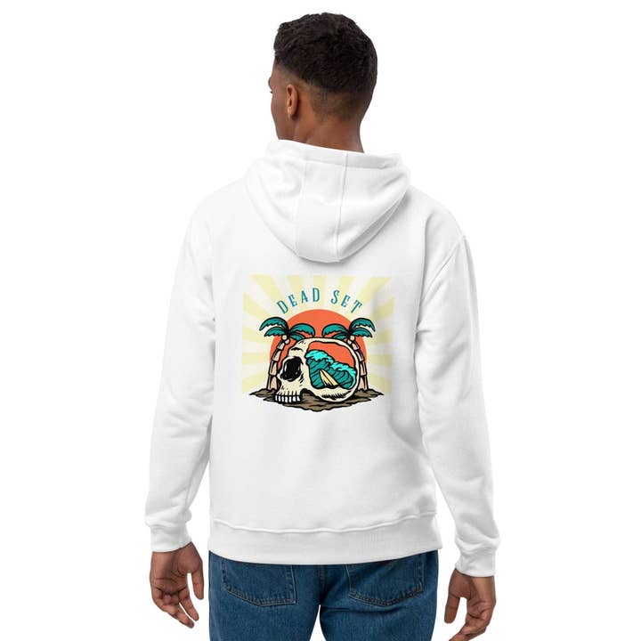 Dead Set Premium Eco Hoodie for wholesale by Local Summer Collective Surf Shop