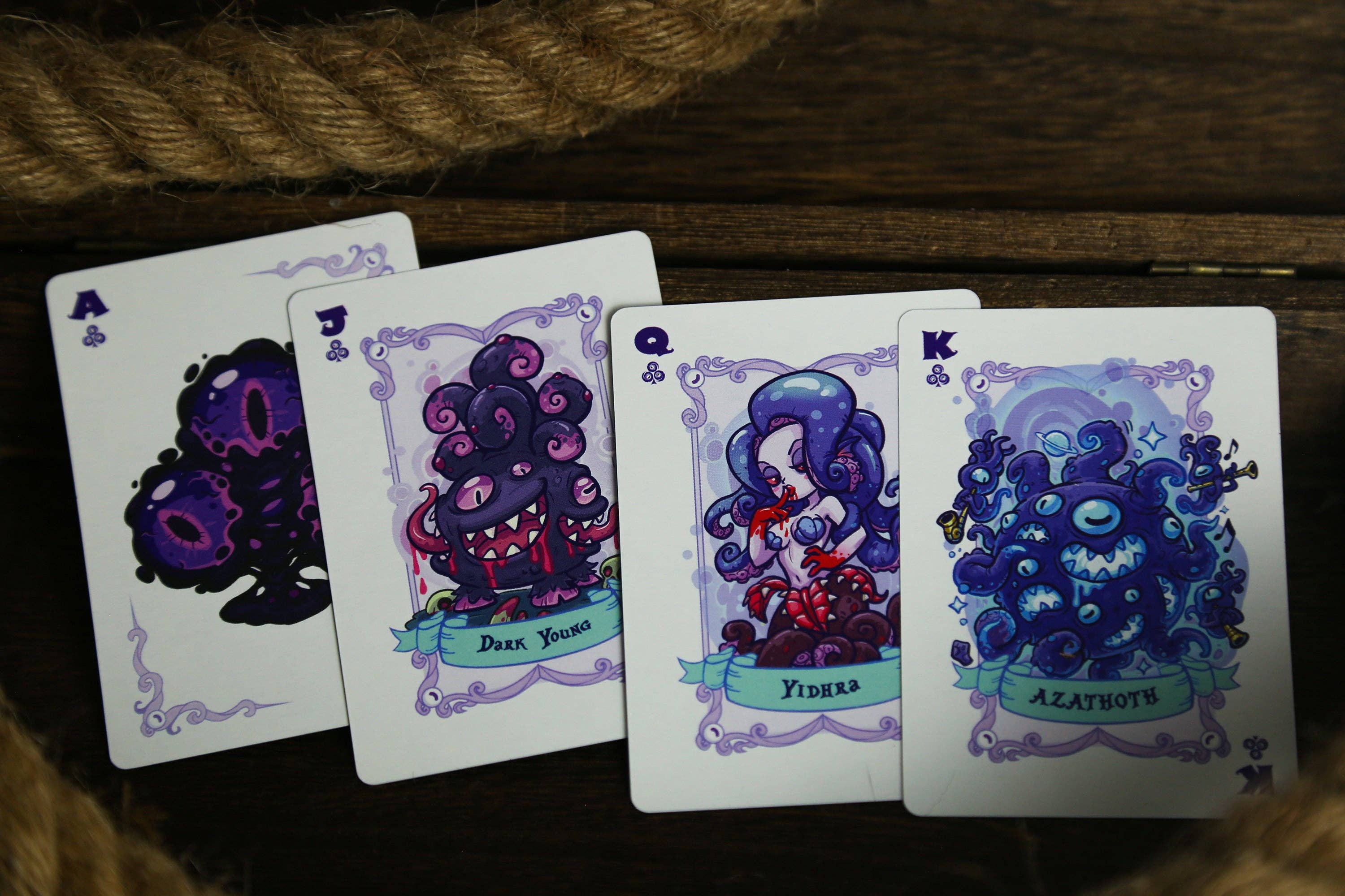 Vermilion Collection - Wholesale Playing Cards - Arkham Archives Cthulhu Mythos Playing Cards5
