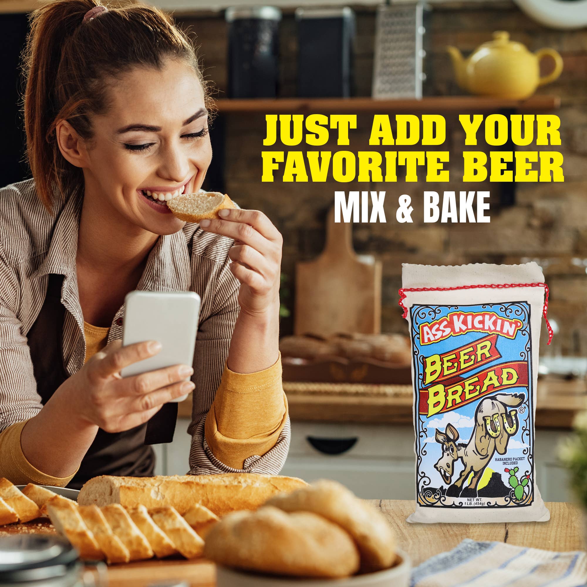 Southwest Specialty Food - Wholesale Bread Mix - Ass Kickin’ Beer Bread3