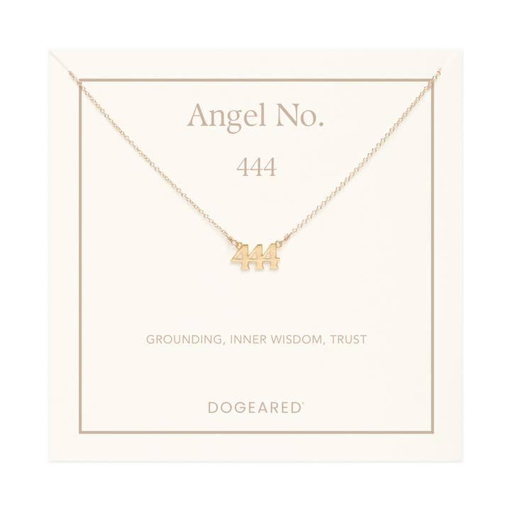 444 Angel Number Necklace for wholesale by Dogeared