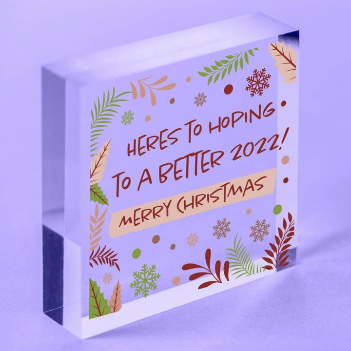 Decorazione placca acrilica Lockdown 2021 Memory Tree per la vendita all'ingrosso da parte di 2PersonalShop