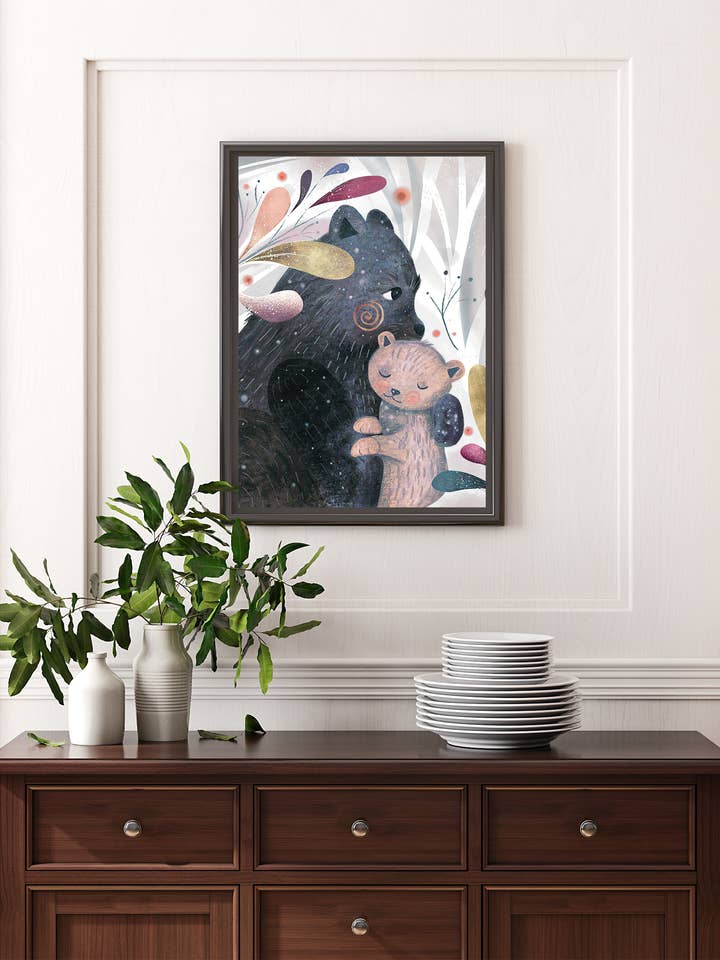 Stampa Mama Bear per la vendita all'ingrosso da parte di Homemade Hollydays Wholesale