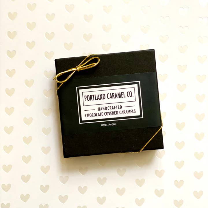 Portland Caramel Company - Wholesale Chocolate Covered Sweets - Dark Chocolate-Covered Caramels