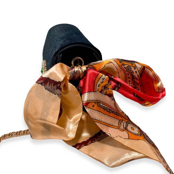 Noir Mini sac à main carré P70 B9556 en vente sur Faire3