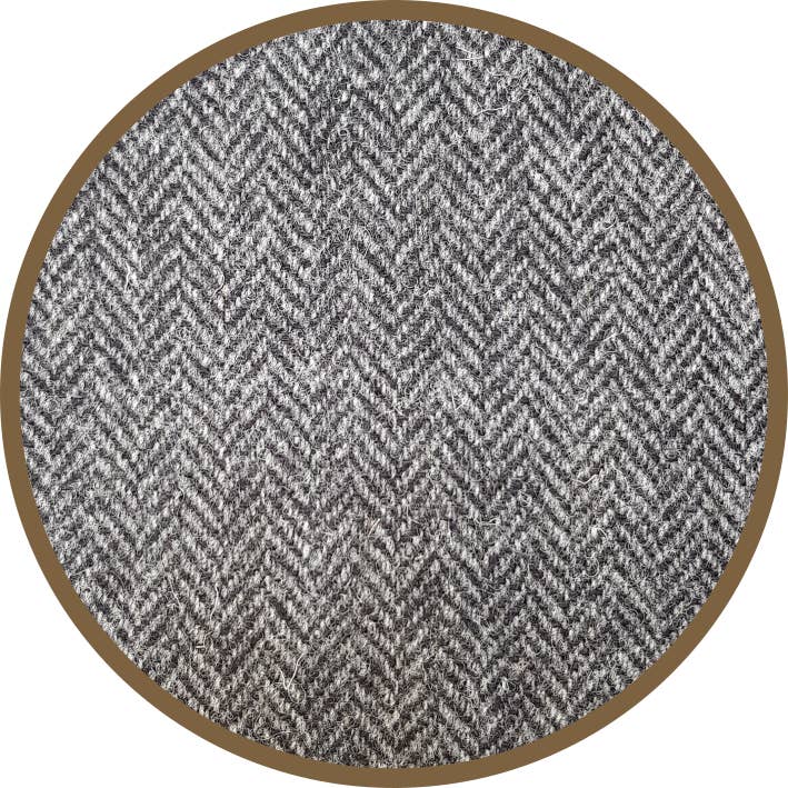 LT Creations - Vente Horloges murales - Horloge murale moyenne Harris Tweed | C032