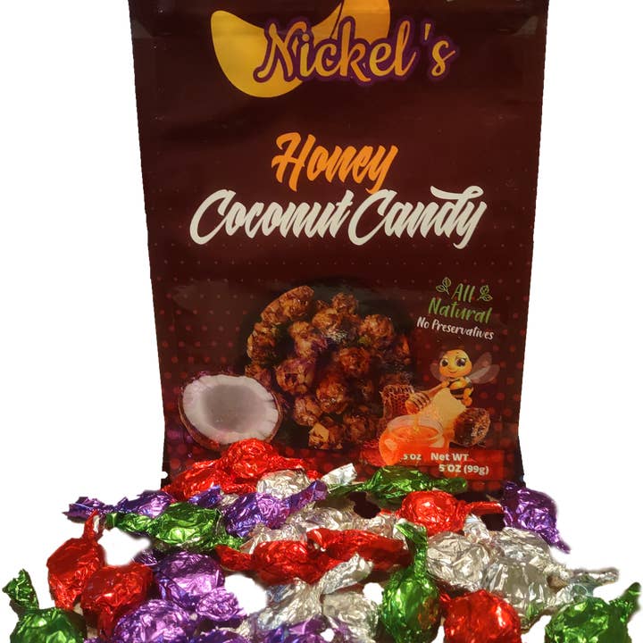 Honig-Kokosbonbons für den Großhandel von Nickels Food