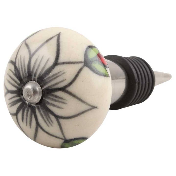 100 Cream Wine Accessories Gifts for Women Bottle Stopper for wholesale by Daana Paani LLC