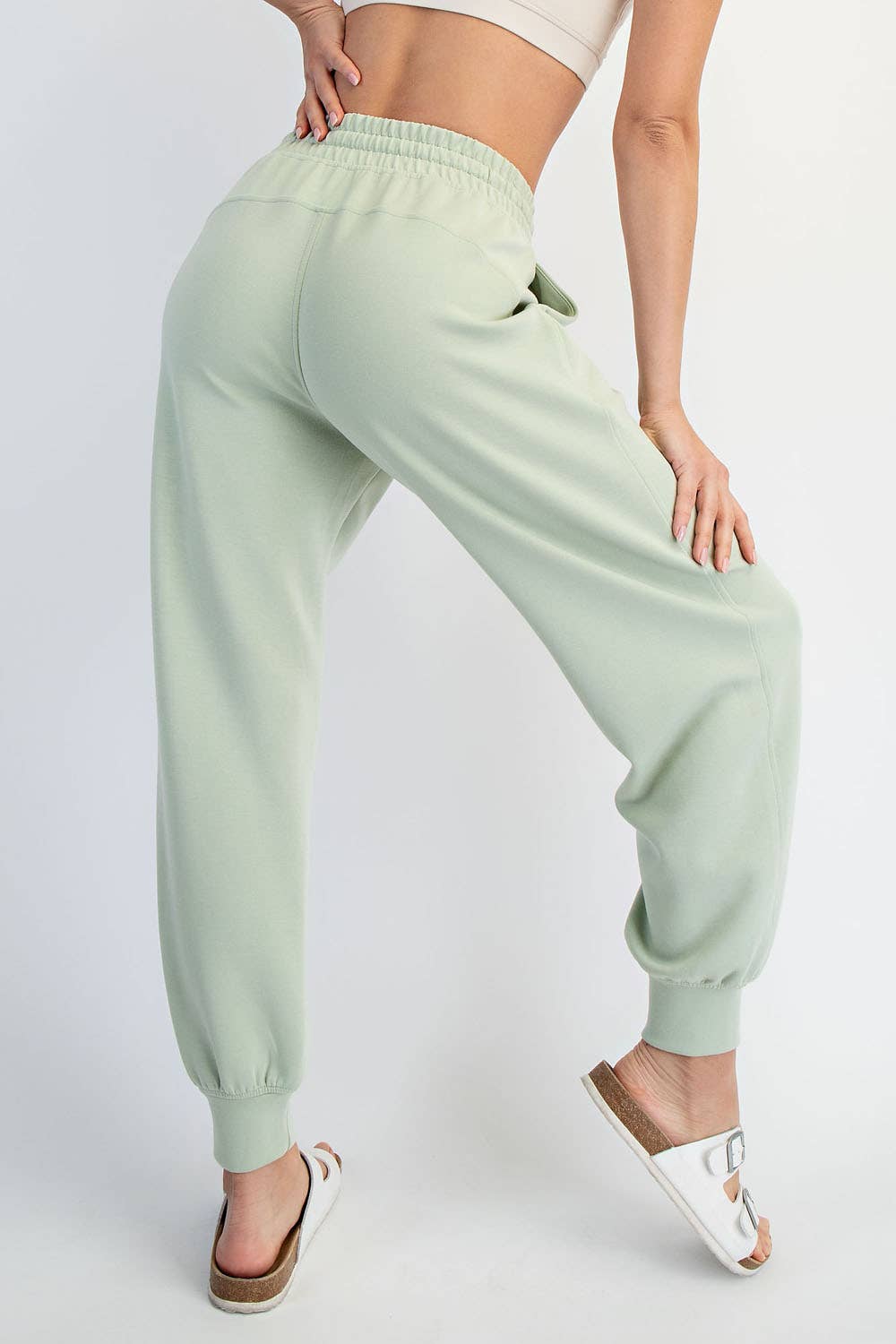 Rae Mode - Wholesale Athletic Pants - Women's - MODAL SCUBA JOGGER PANTS16