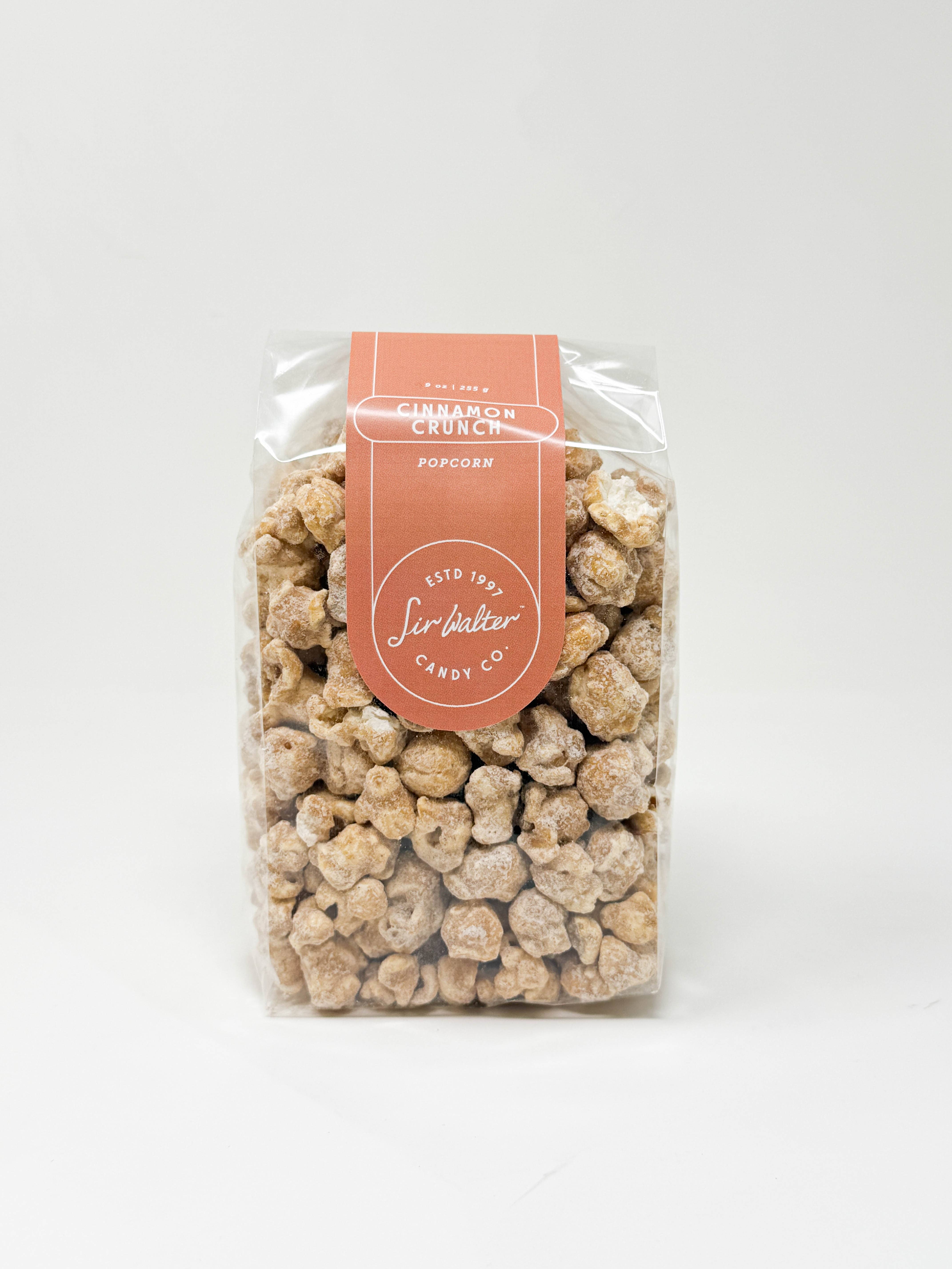 Sir Walter Candy Co. - Wholesale Popcorn - Artisanal Cinnamon Crunch Popcorn - Sweetly Spiced1