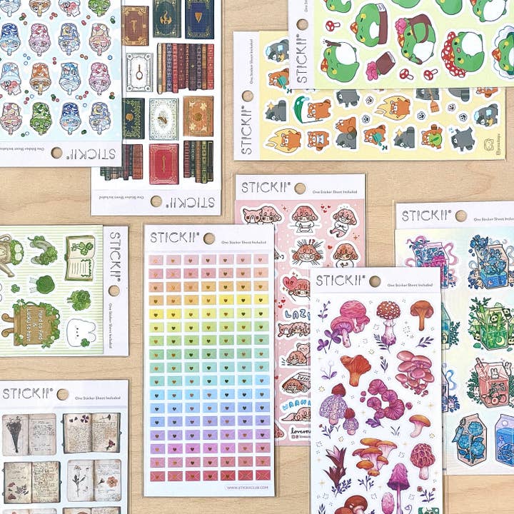STICKII - Wholesale Sticker - Nature's Nectar Sticker Sheet