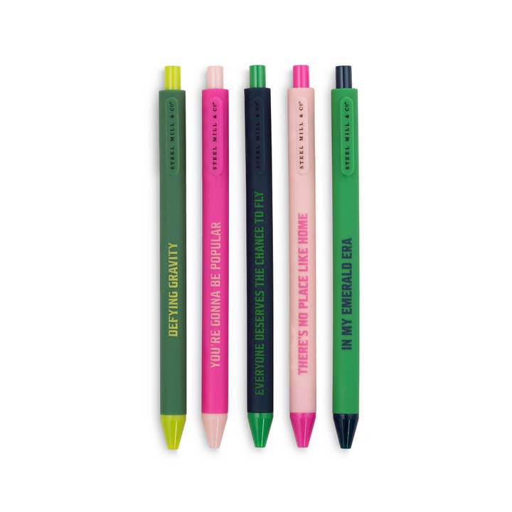 Steel Mill and Co. - Wholesale Pen - Wicked Gel Pen Set, Assorted