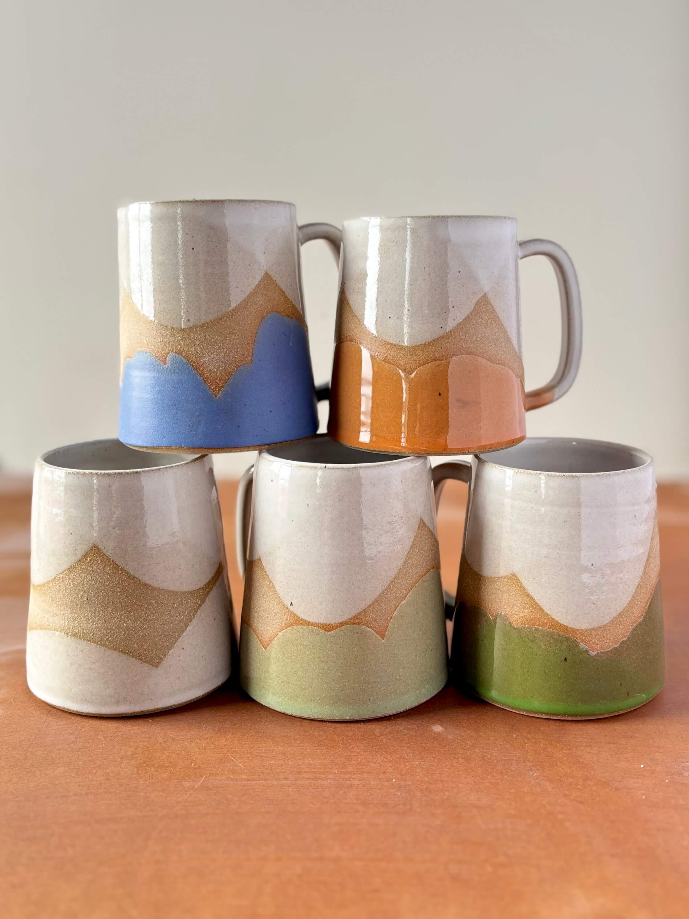 ROB Ceramics - Wholesale Coffee Mug - Horizon Mug- Handmade Ceramic14