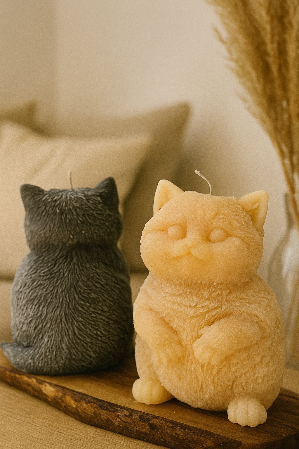 Aroma Therapy Candle - Wholesale Novelty Candle - Large Chubby Cat Soy Candle5