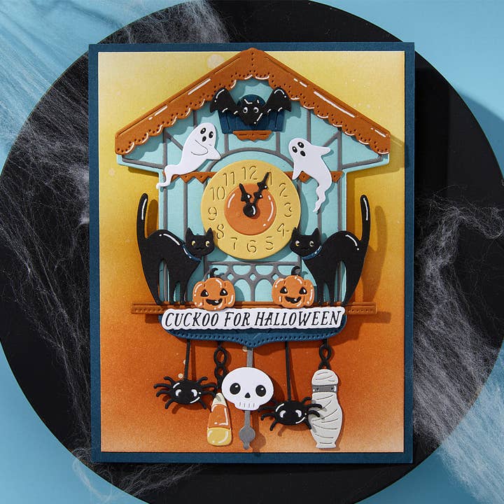 Hero Arts + Spellbinders Wholesale - Wholesale Craft Supplies - Cuckoo Cottage Sentiments BetterPress Plate & Die Set from the Cuckoo Cottage Collection3