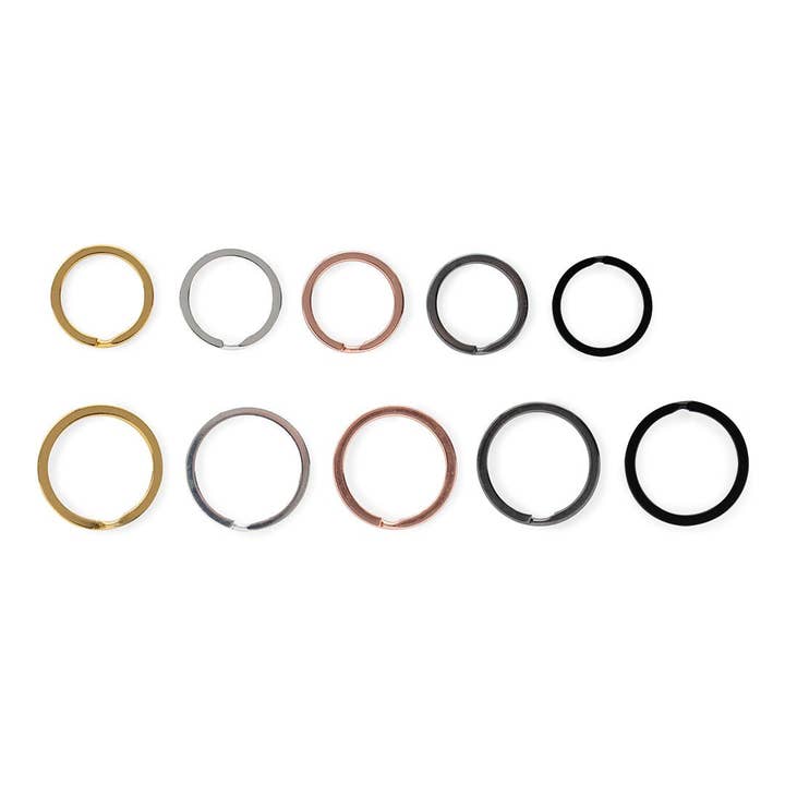 Cara & Co Silicone Craft Supply – Engroshandel Nøglering - Unisex – Små nøgleringe