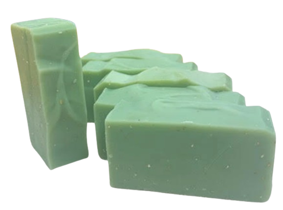 Wild Herb Soap Co - Wholesale Bar Soap - Green Tea, Aloe & Oats Natural Soap Bar | Nut Free Product1