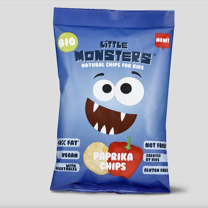 Little Monsters Chips Paprika für den Großhandel von Little Monsters