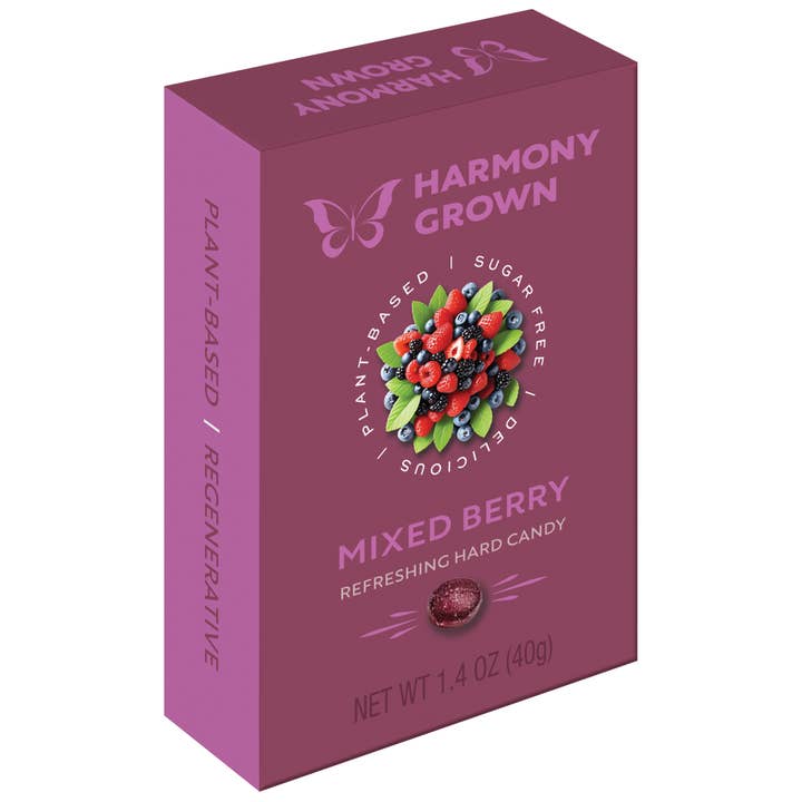 Stevita Naturals - Wholesale Hard Candy - Stevita Harmony Grown Sugar-Free Hard Candy - Berry