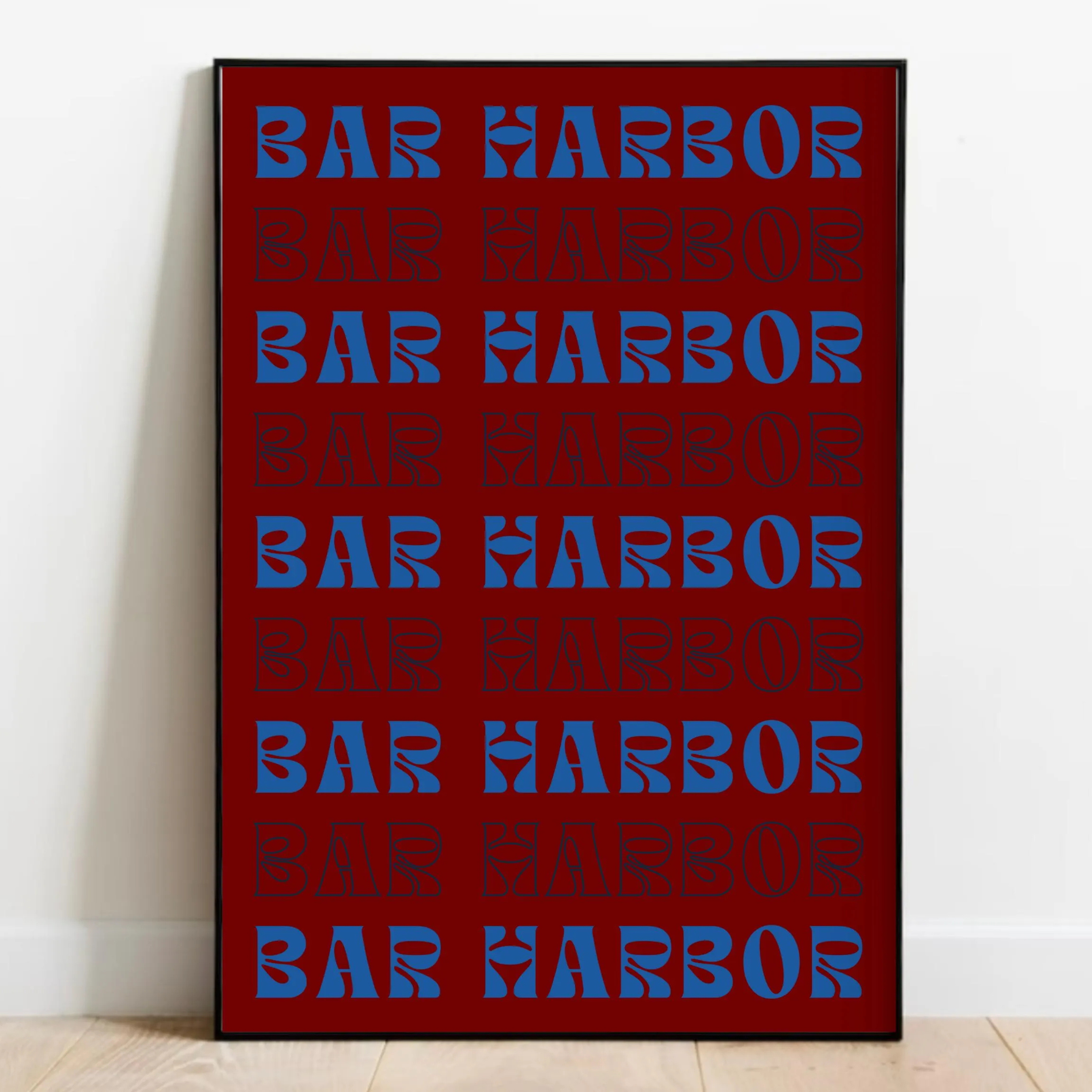 Olive Street Collective – wholesale Art print – Bar Harbor Maine Print0