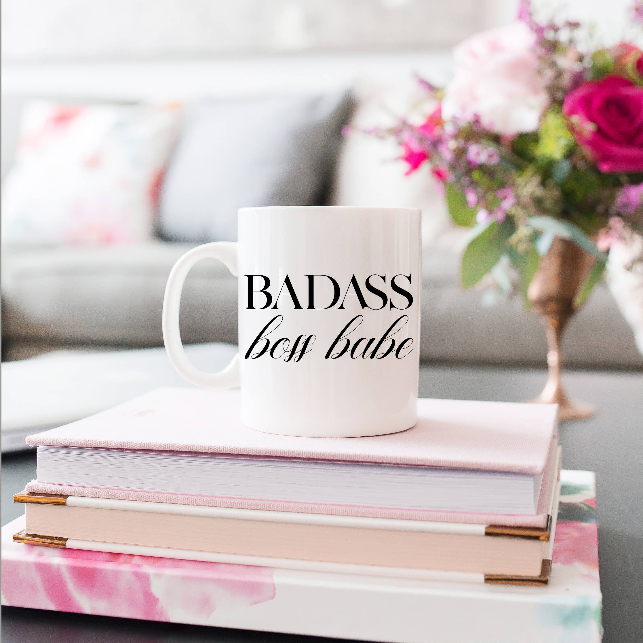 Send Me a Dream - Wholesale Coffee Mug - 15 oz Badass Boss Babe Luxe Oversized Mug