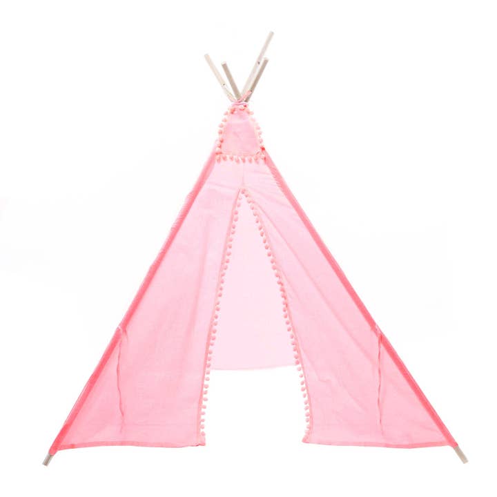 Canvas Play Tent 65" - Pink for wholesale by Portofino International Trading, USA
