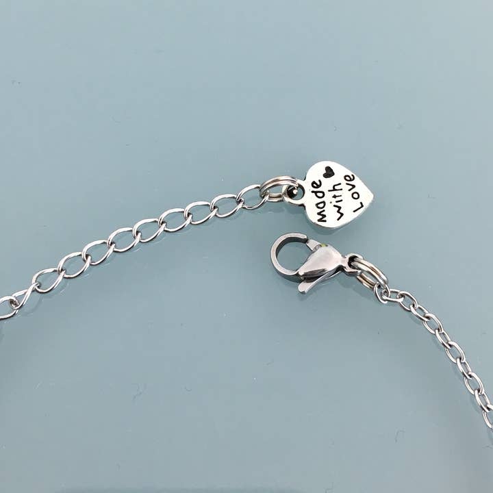 Clovers - Vente Bracelets à breloques/pendentifs - Bracelet gourmette trèfle en argent, bracelet femme, bijoux1