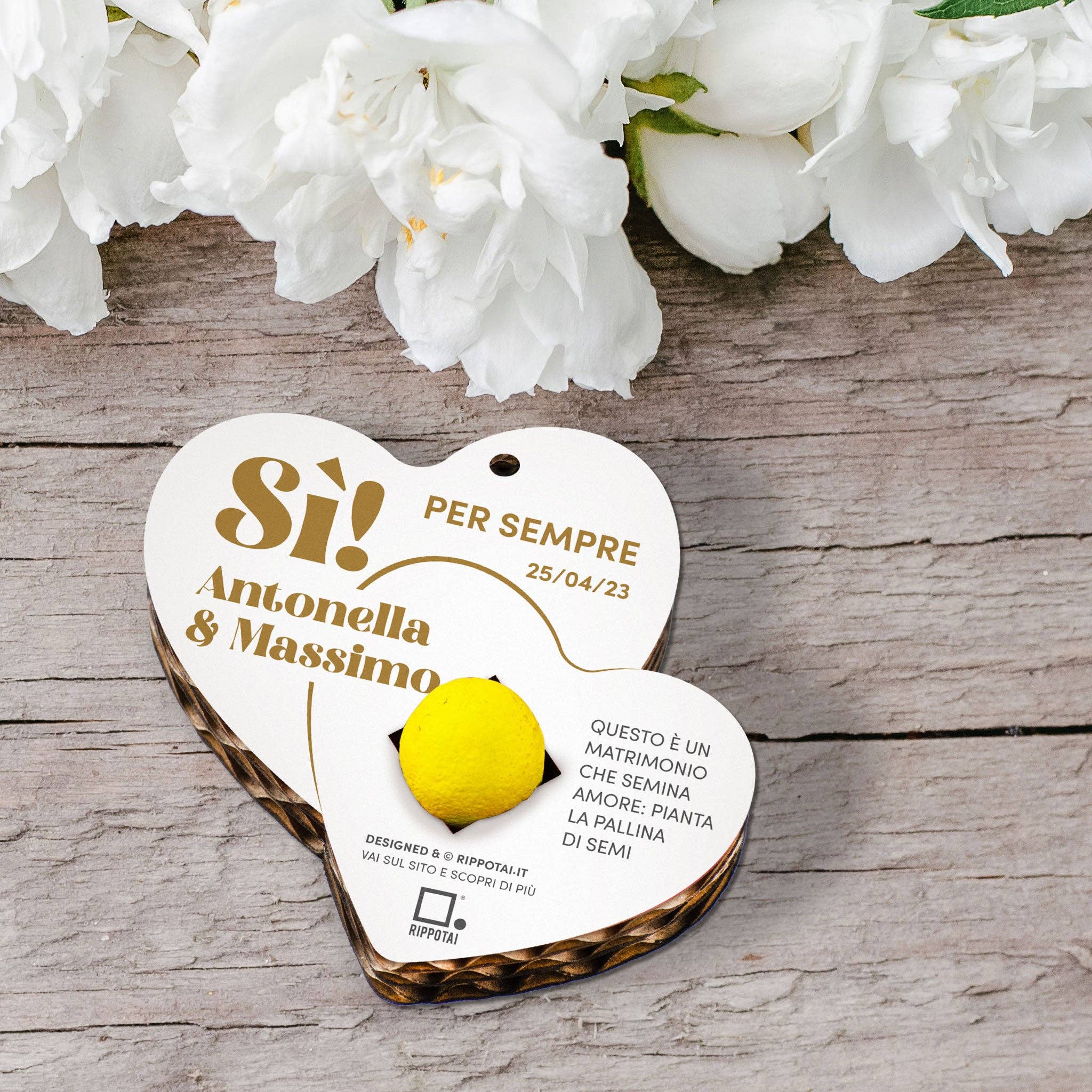 Rippotai - Wholesale Party Favor - Plantable Seed Wedding Favor for Eco-Friendly Wedding2