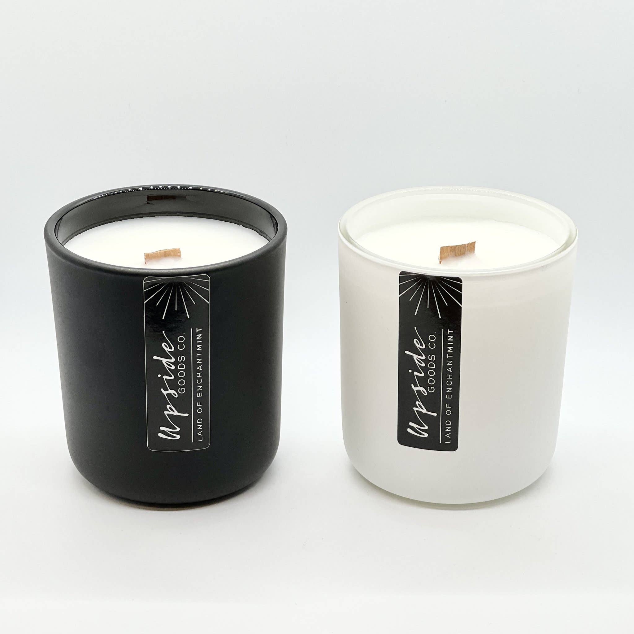 Upside Goods Co - Vente Bougie en bocal - Bougie à la menthe poivrée et à l'eucalyptus | Land of Enchantmint4