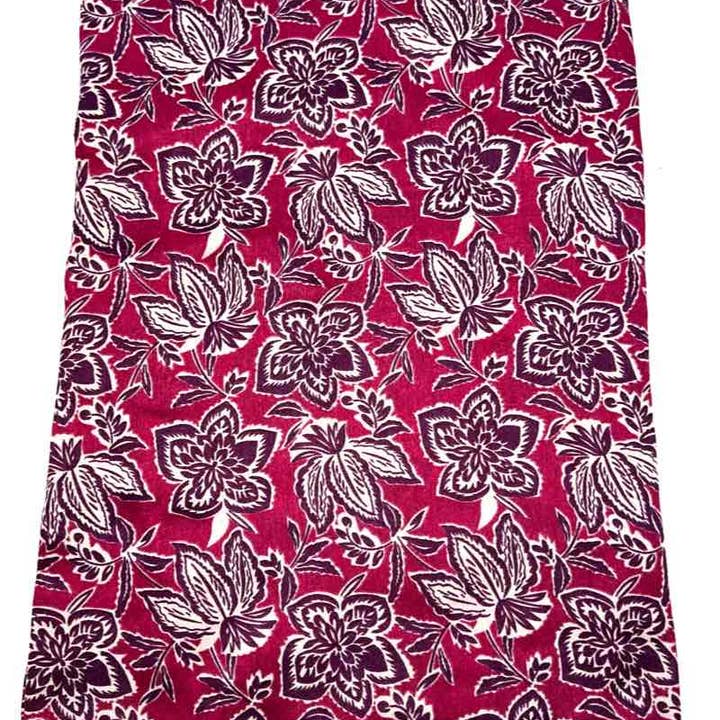 LINETA - Wholesale Sjaal - Dames - Sjaal met bladpatroon HH-1278