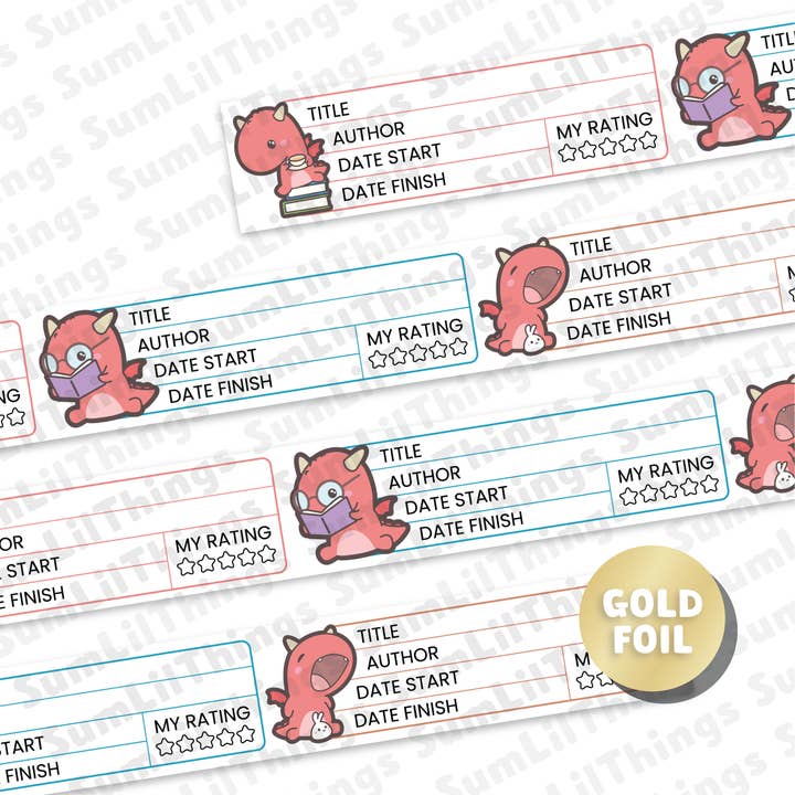 SumLilThings – Engroshandel Washitape – Washi Tape - Bøger, Drager & Te-serie8