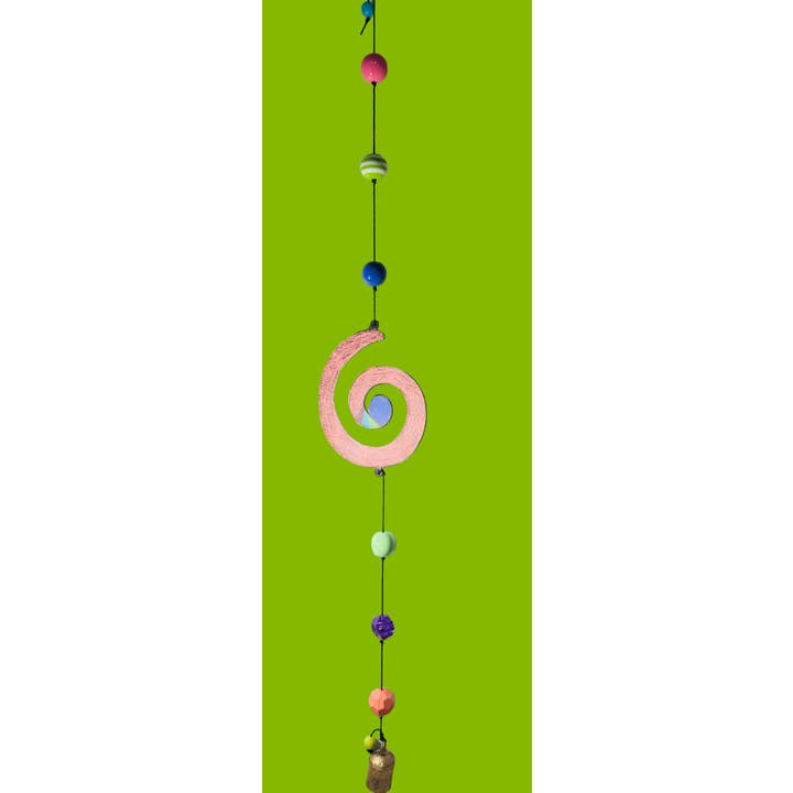 Whimsies – wholesale Vindspel – Spiralvindklocka söt prydnad mobil trädgårdsdekor uteplats
