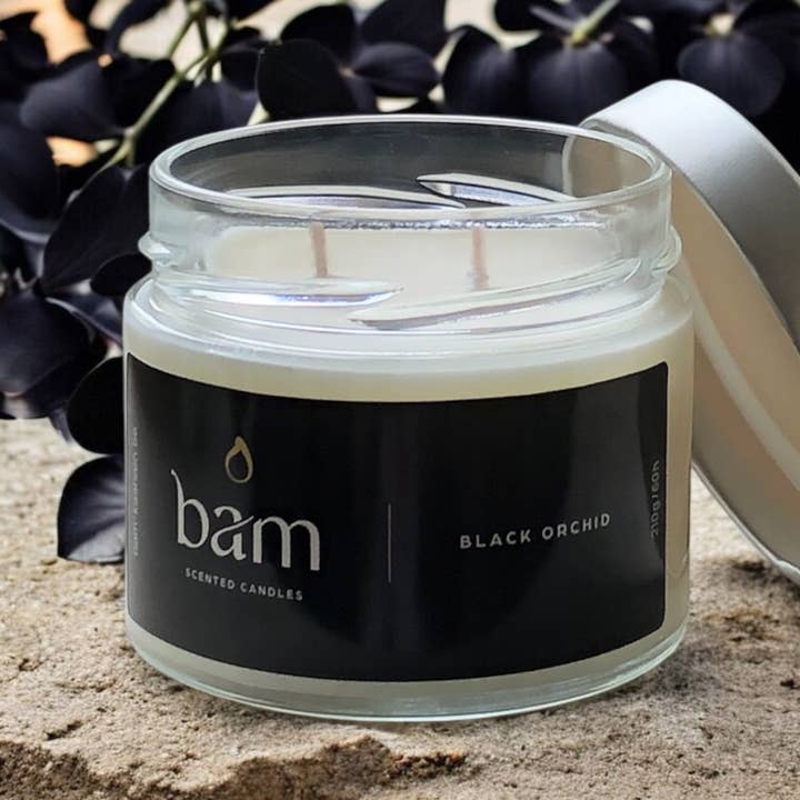 BAM - BLACK ORCHID scented candle - Basic Collection for wholesale by BAM