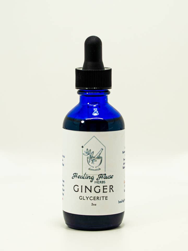 Ginger Glycerite for wholesale by Healing House Herbs