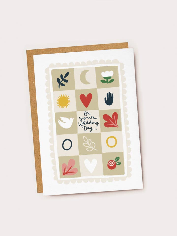 Icone Folk per il Tuo Giorno di Nozze Carta per la vendita all'ingrosso da parte di Jade Fisher