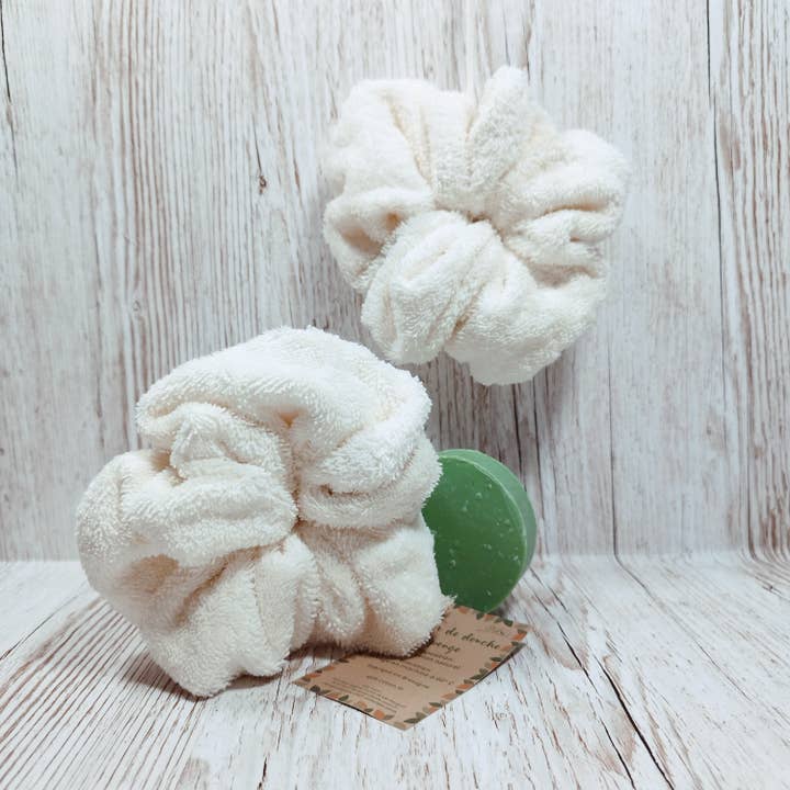 Etik Coton - Wholesale Bath Pouf/Sponge - Fleur de douche éponge 100% coton1