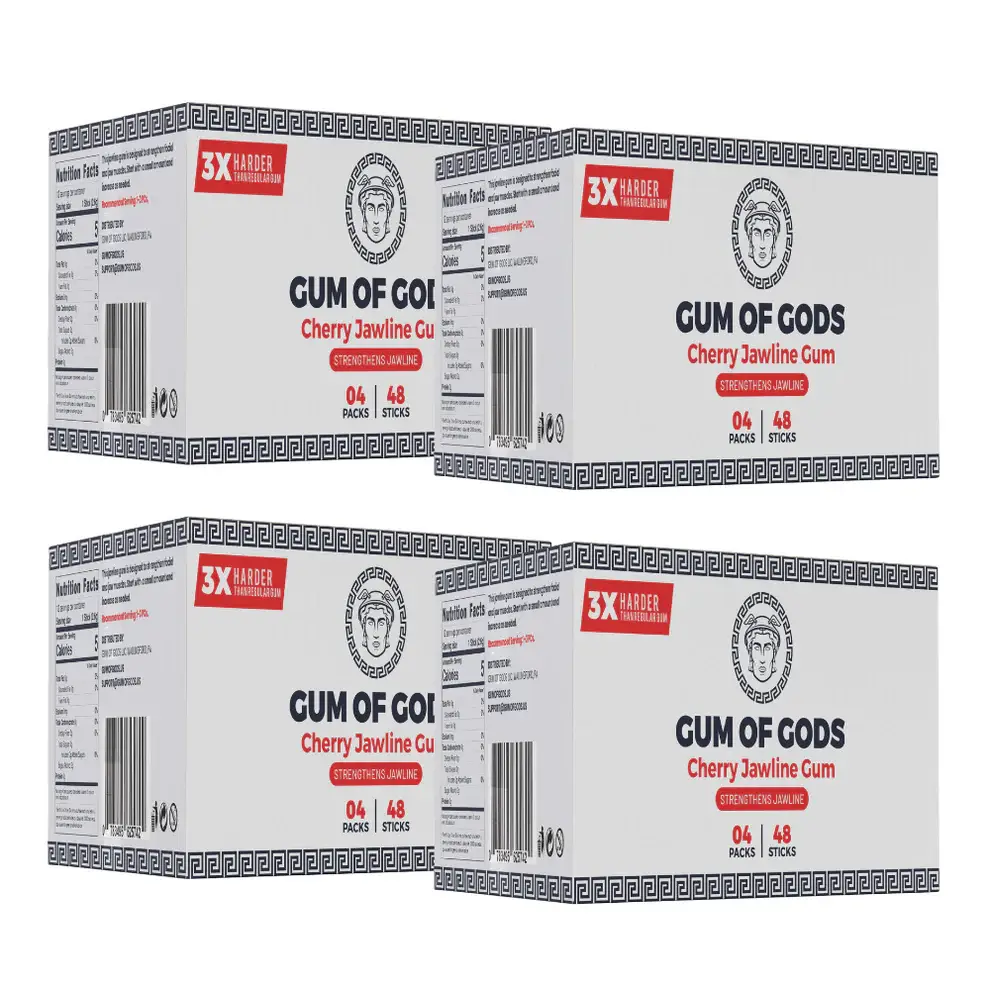 Gum of Gods - Wholesale Chewing Gum - Gum of Gods: Jawline Gum3