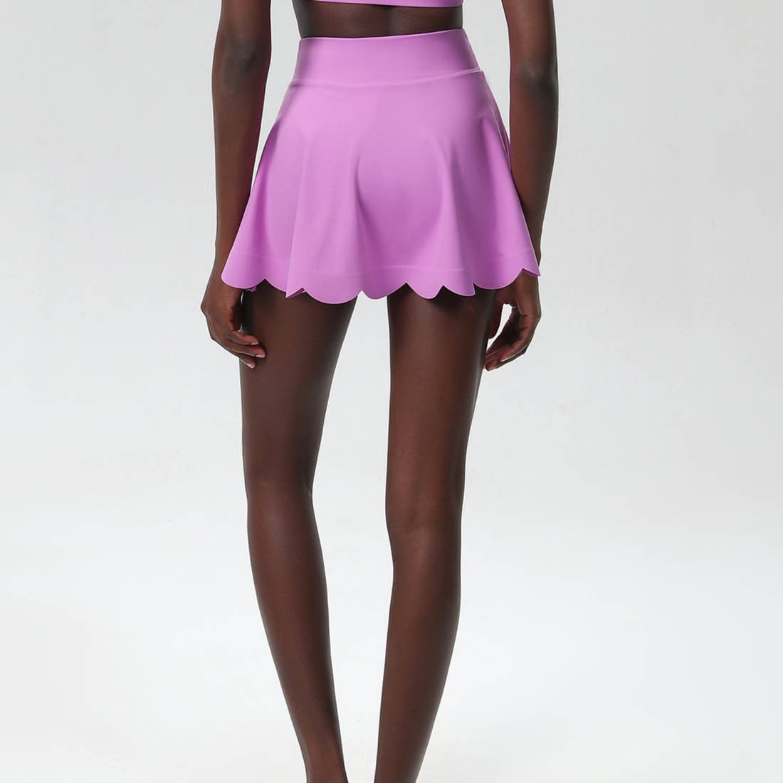 Sodalemon – wholesale Sportkjol – Dam – Sodalemon snabb­torkande tenniskjol i Lycra för kvinnor med vågmönster och A-linjeform9