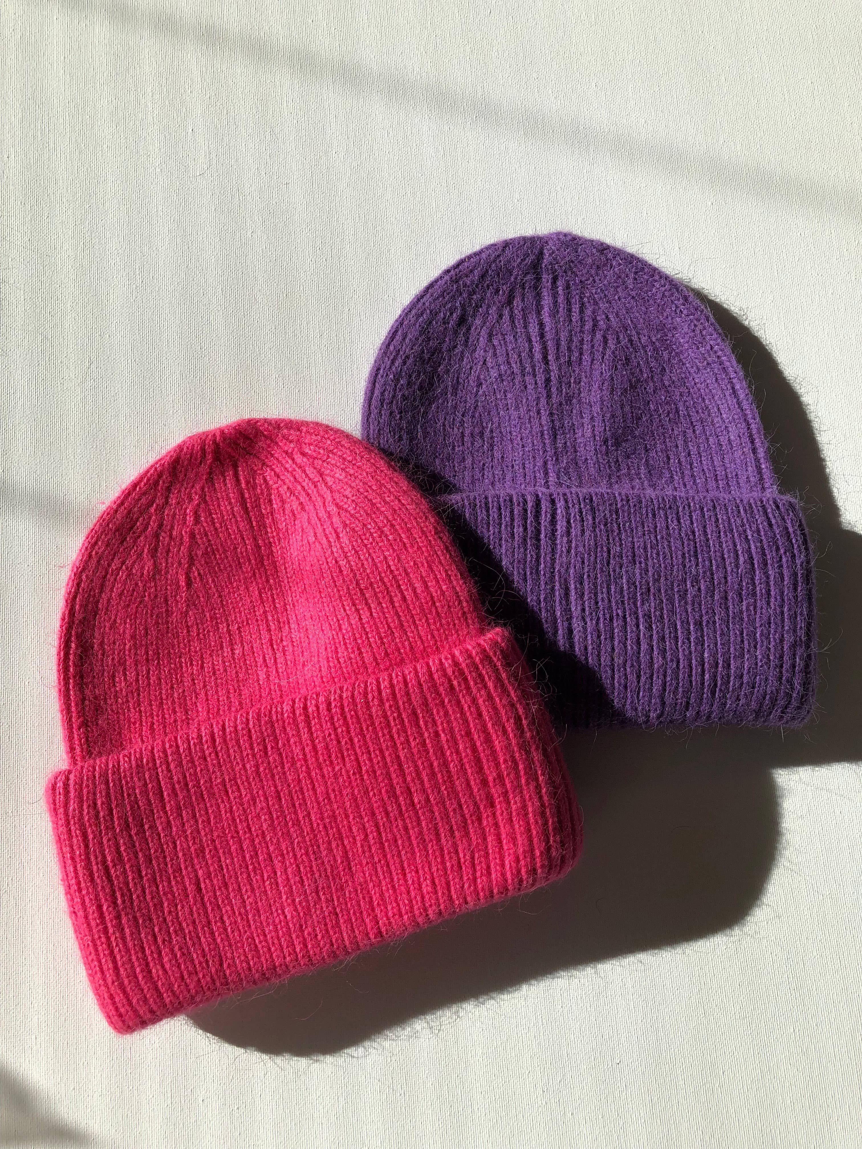 Billy Bamboo - Wholesale Beanie - Dames - Royal Angora wollen muts - crystal brights10