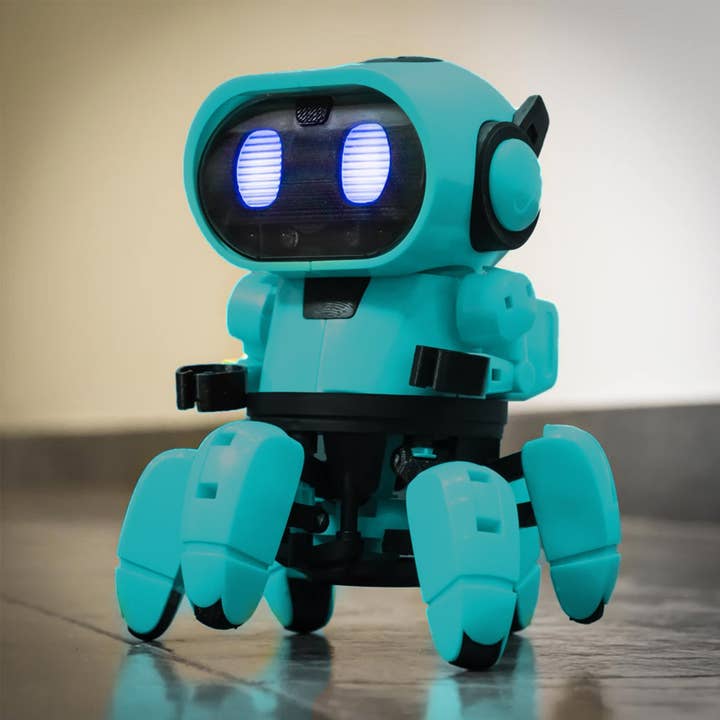 Tobbie the Self-Guiding AI Robot Blue for wholesale by The Source Wholesale LTD