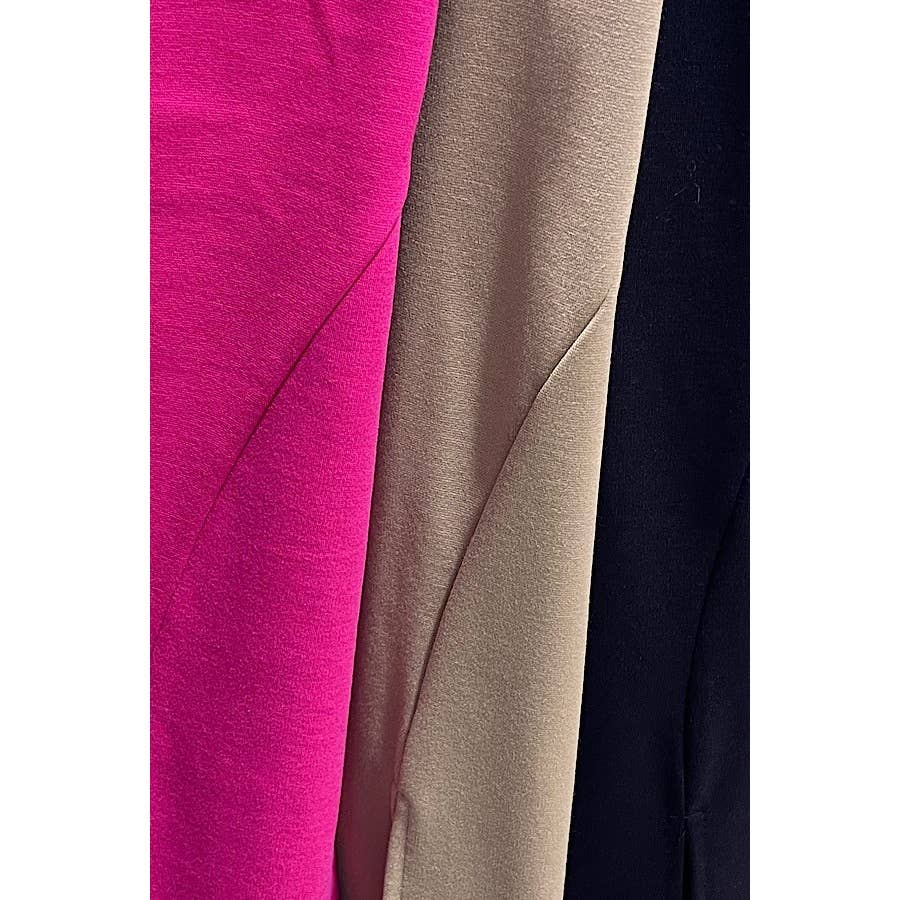 Curve Market - Vente Jupe – femme - JUPE CRAYON FENDUE SUR LE CÔTÉ - GRANDES TAILLES3