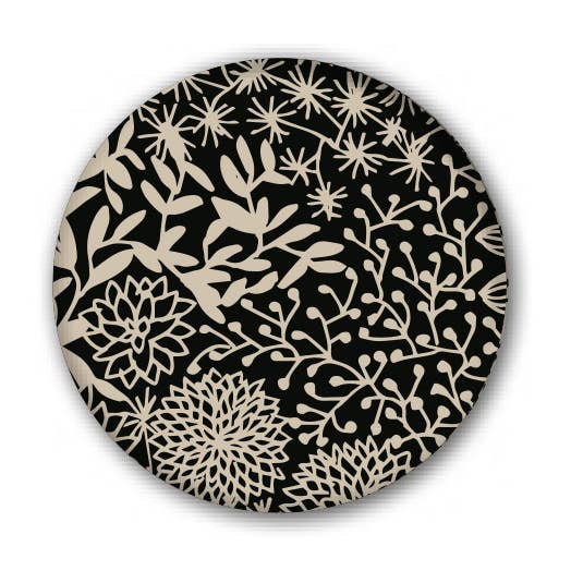 Bandeja Ø 11 cm Diseño beige y fondo negro para venta al por mayor de Le cerisier blanc